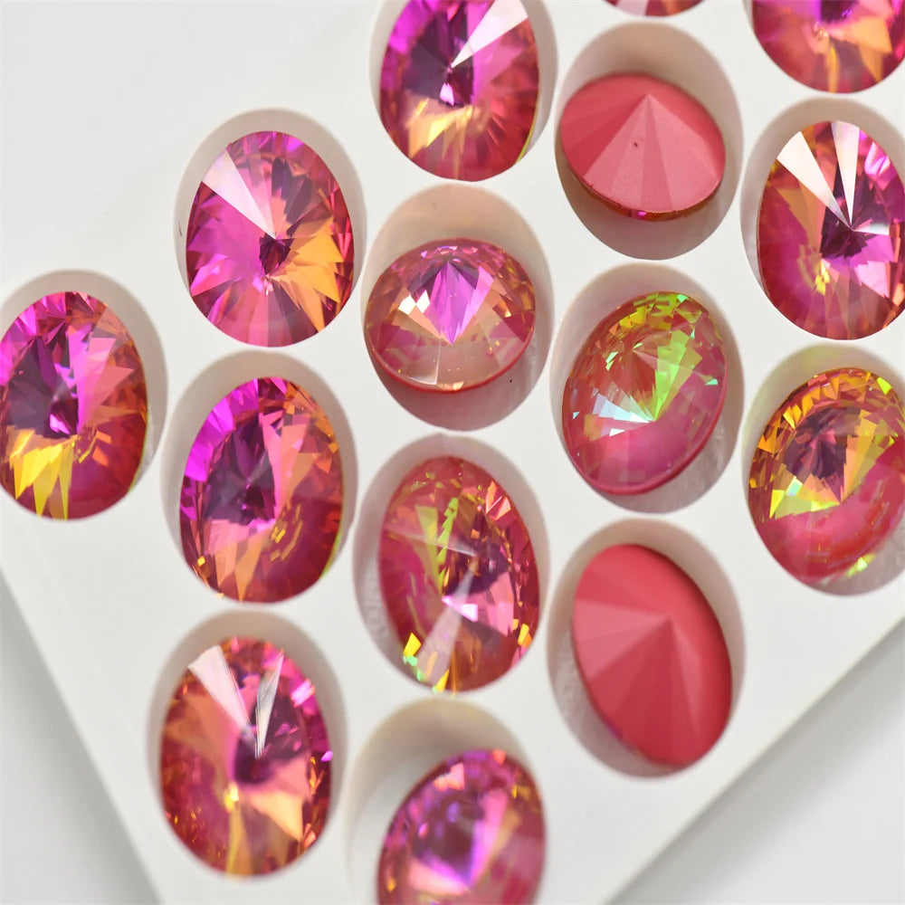 Jelly Red Mocha AB Rhinestones Stones And Crystals for Needlework  Jewels for Crafting