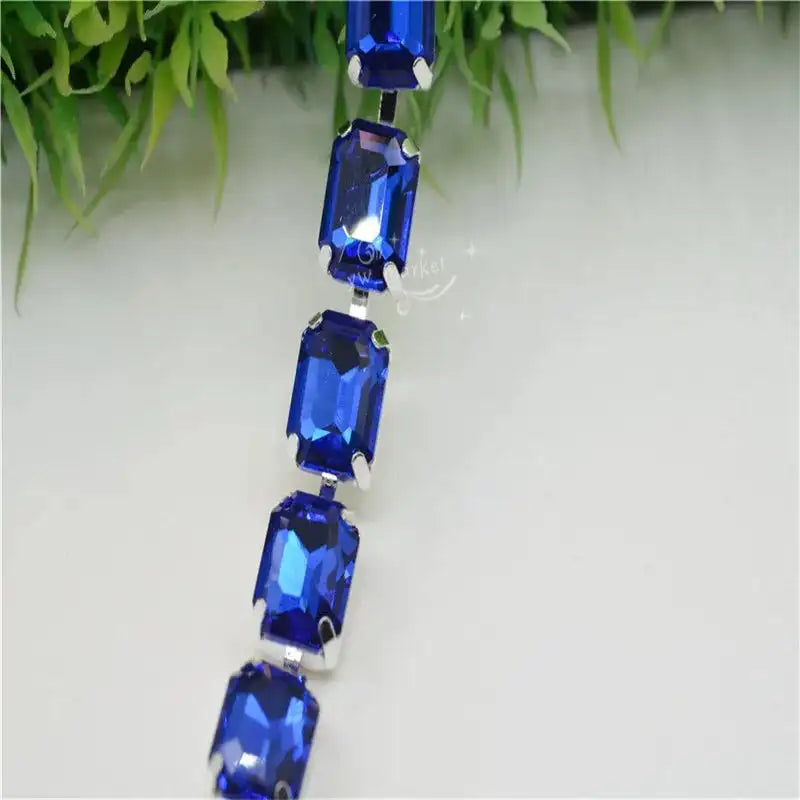 13x18mm  Strands pride necklace  handmade chain for dragqueen  Rectangle shape  1 yard