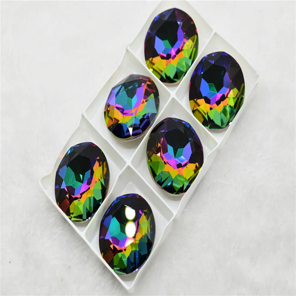 35mm 27mm k9 Big rhinestones Crystal  Round Glass stones  Jewels Making large beads for  wedding Decoration