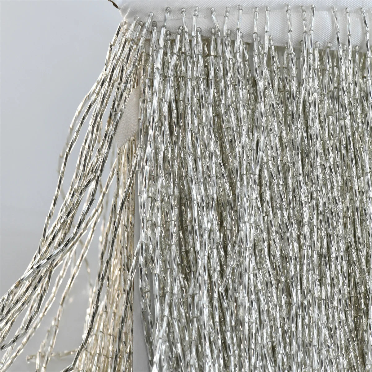 5 Yards 15cm Beaded Tassel Fringe Handmade Trimming for Costumes Dresses Crafts Sew on Decorative Edge